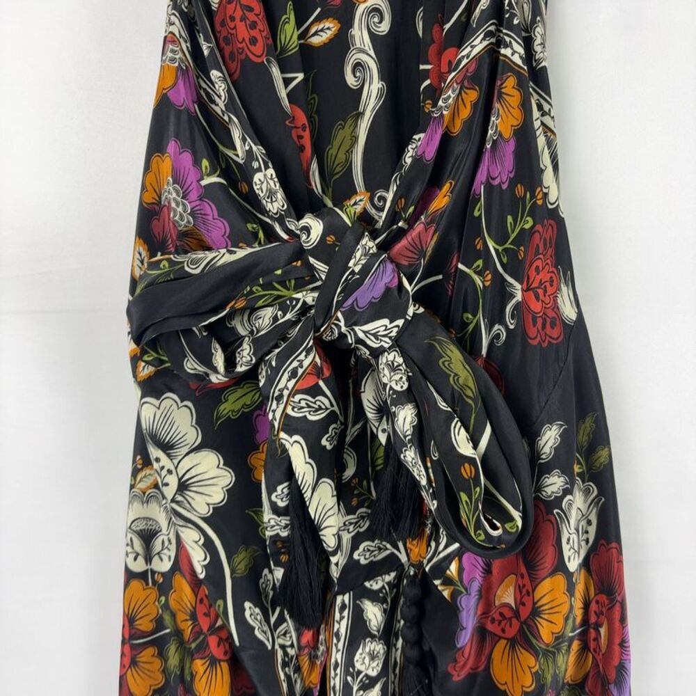 FARM Rio Rococo Flowers Belted Midi Dress - Picture 8 of 10